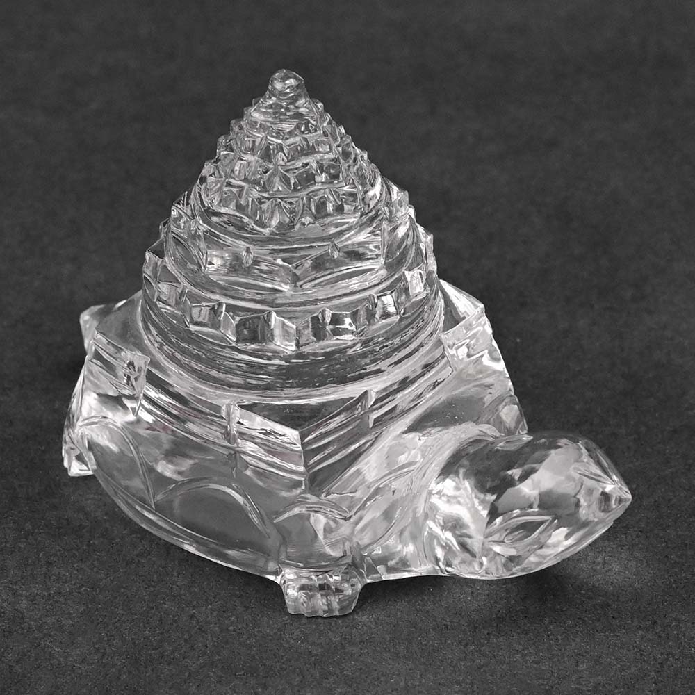 Sphatik Kurma Shree Yantra - 154 gms