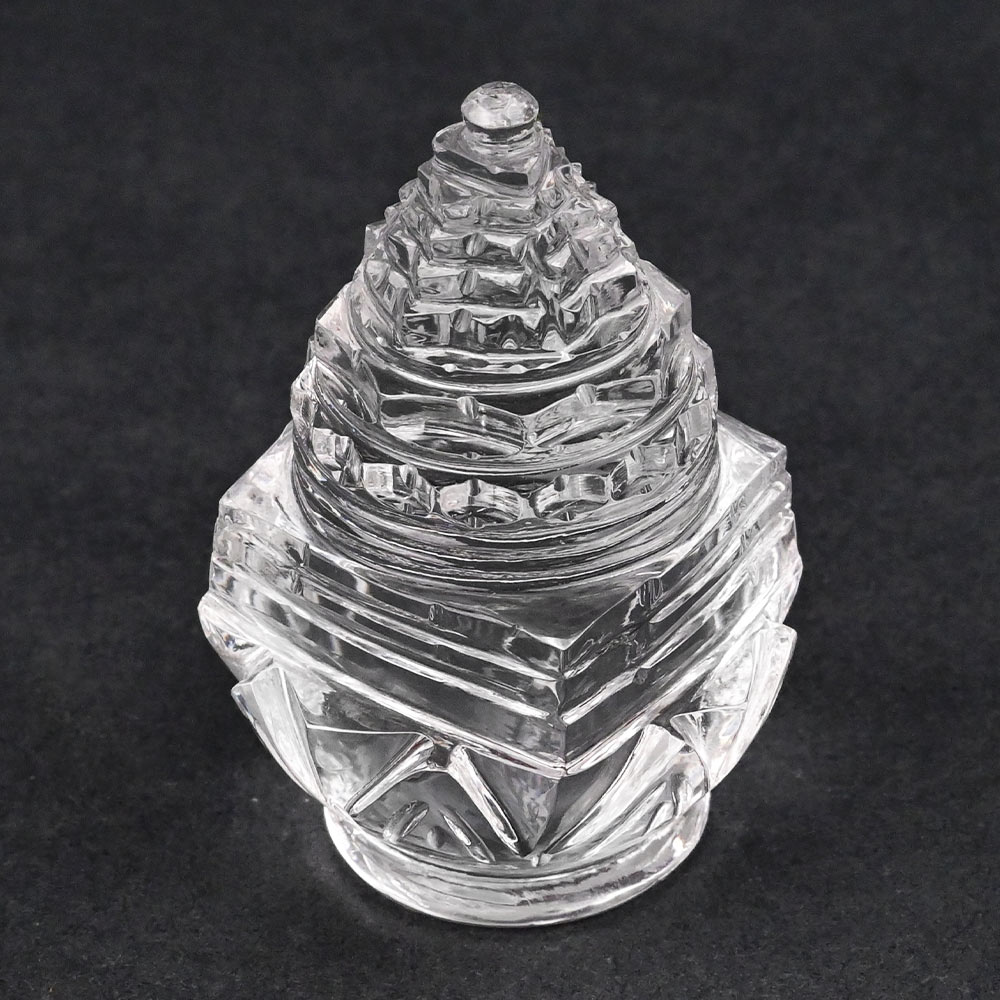 Sphatik Shree Yantra on Lotus - 98 gms