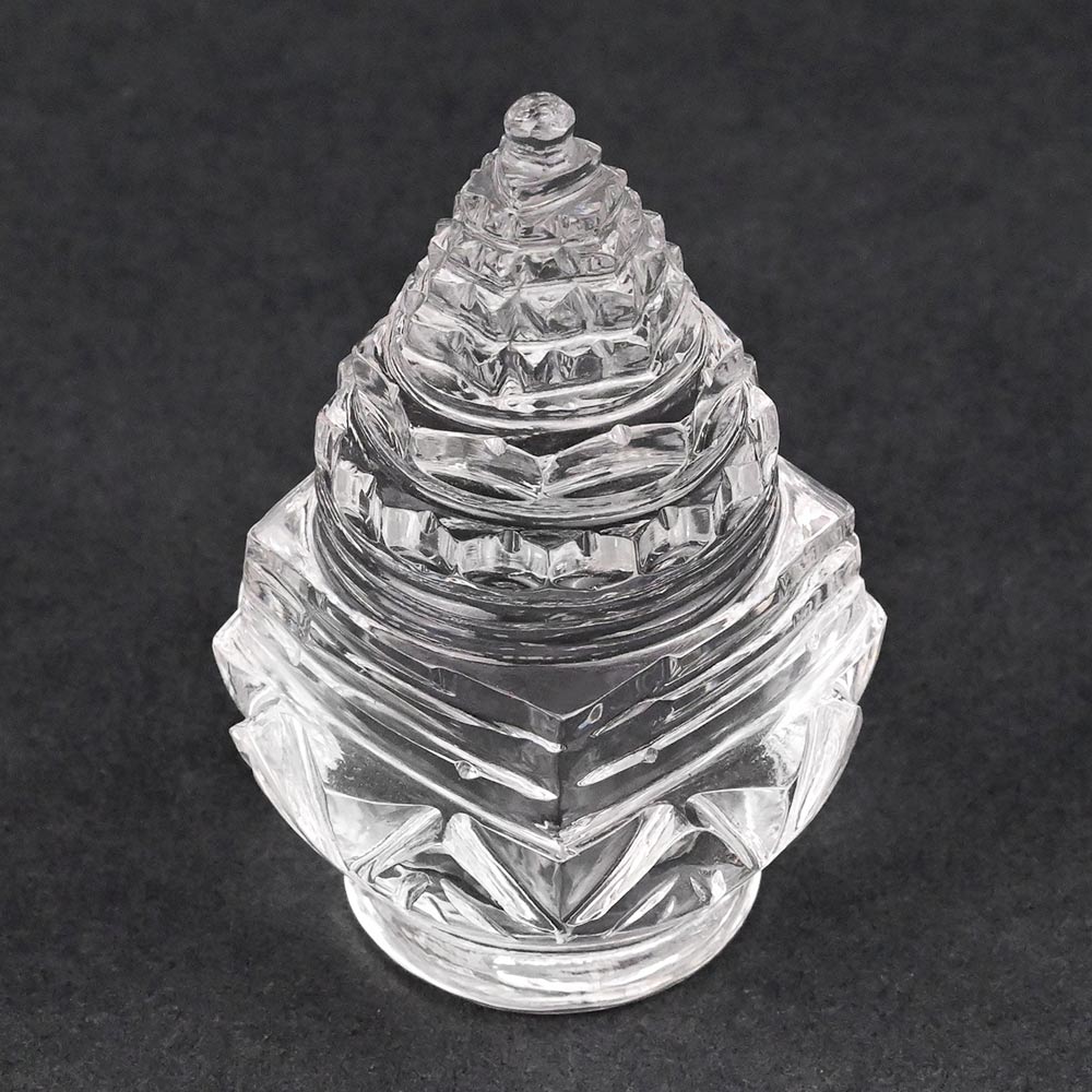 Sphatik Shree Yantra on Lotus - 97 gms