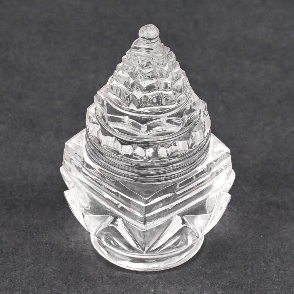 Sphatik Shree Yantra on Lotus - 97 gms