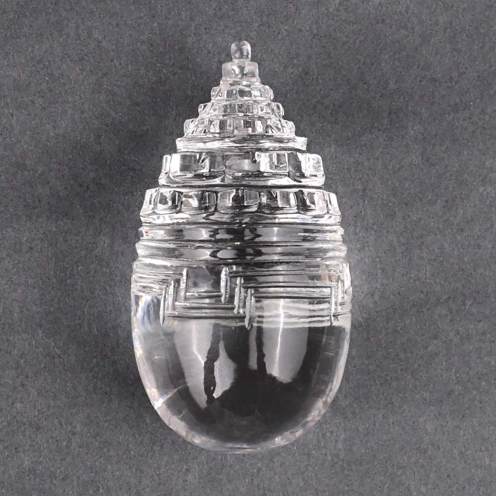 Sphatik Shree Yantra on Lingam - 94 gms