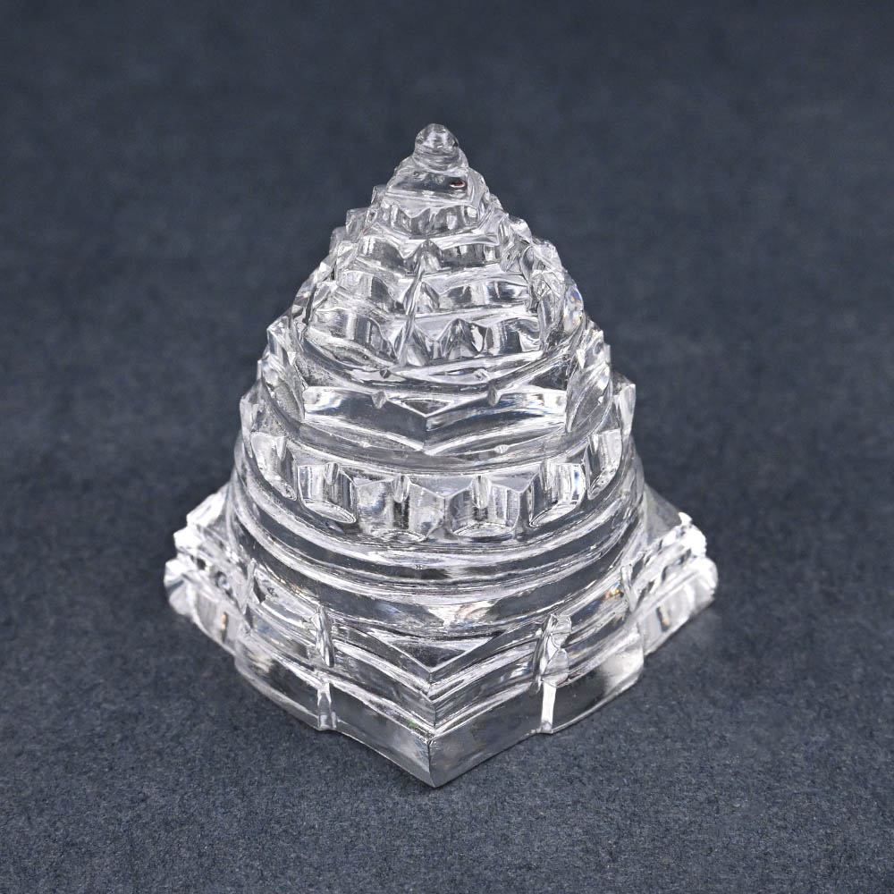 Sphatik Shree Yantra - 96 gms - I
