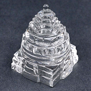Sphatik Shree Yantra - 118 gms