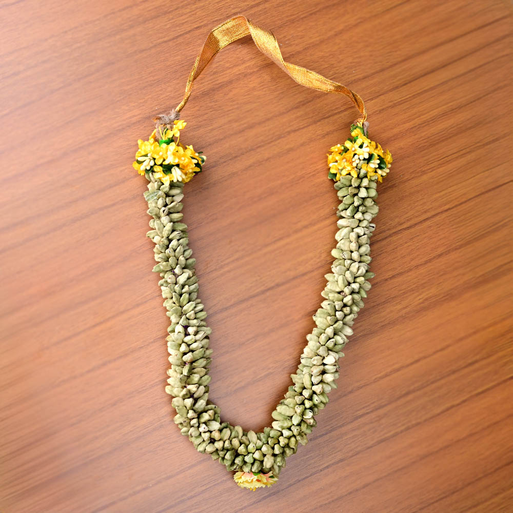 Elaichi Cardamom Deity Garland Mala - 160 gms