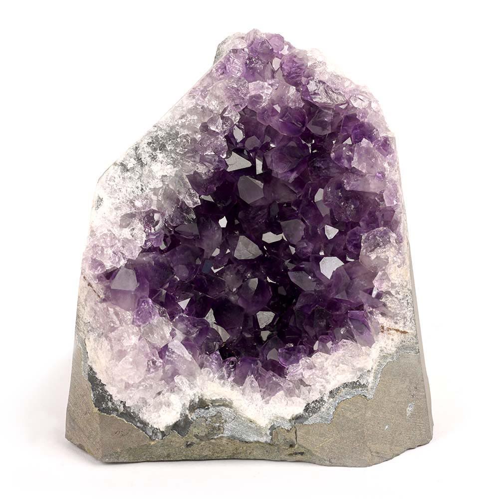 Amethyst Geode Cluster Rock - 714 gms
