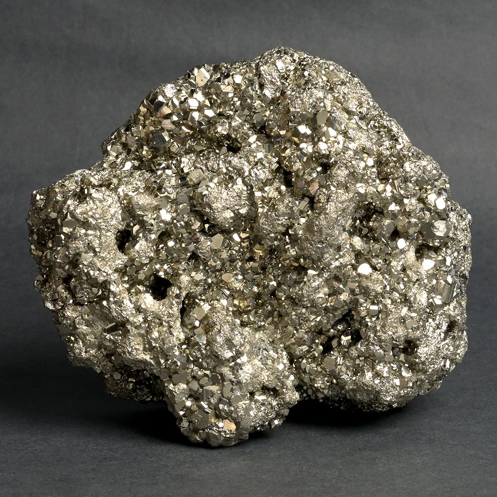 Pyrite Geode Cluster Rock - 1.9 Kg