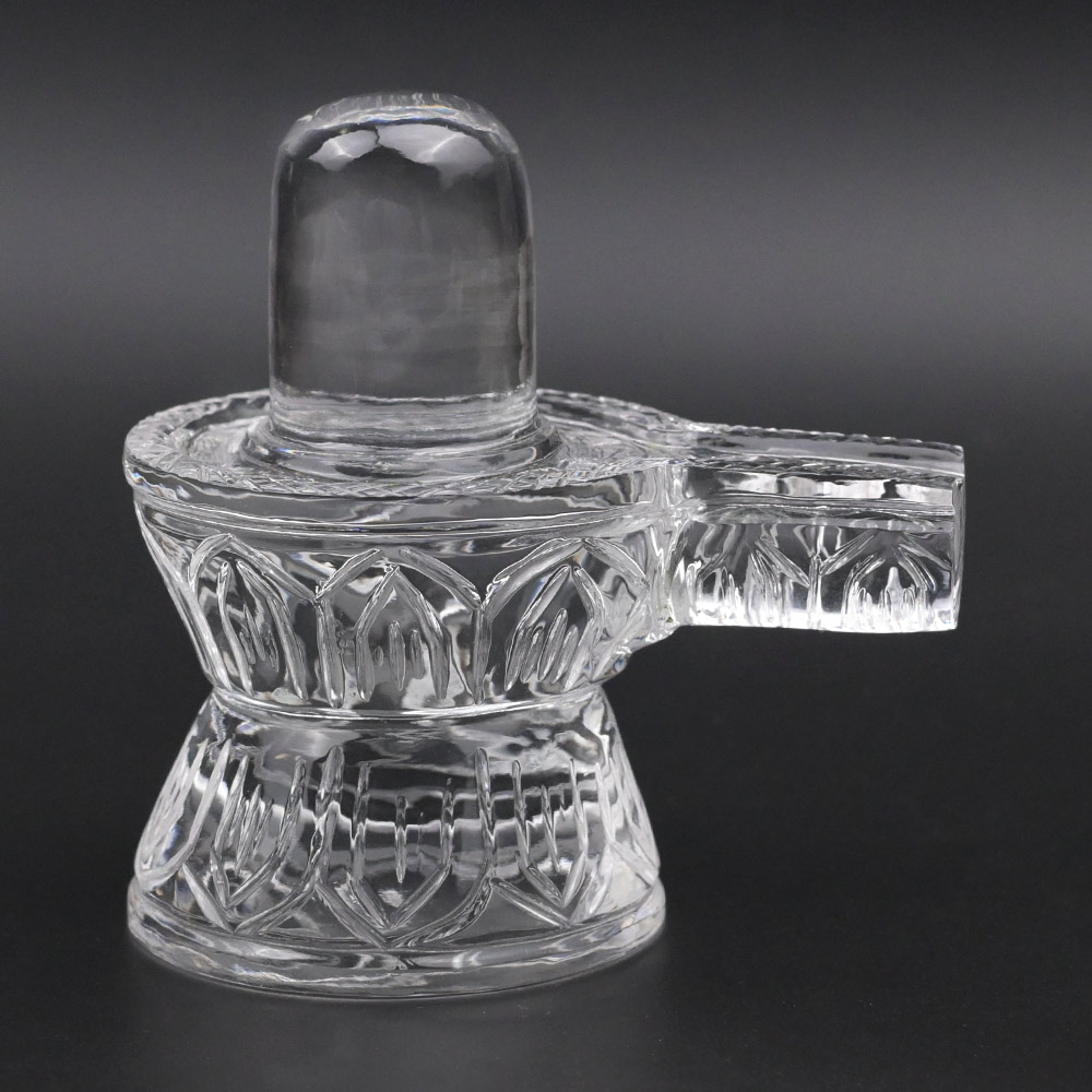 Designer Sphatik Shivaling - 405 gms