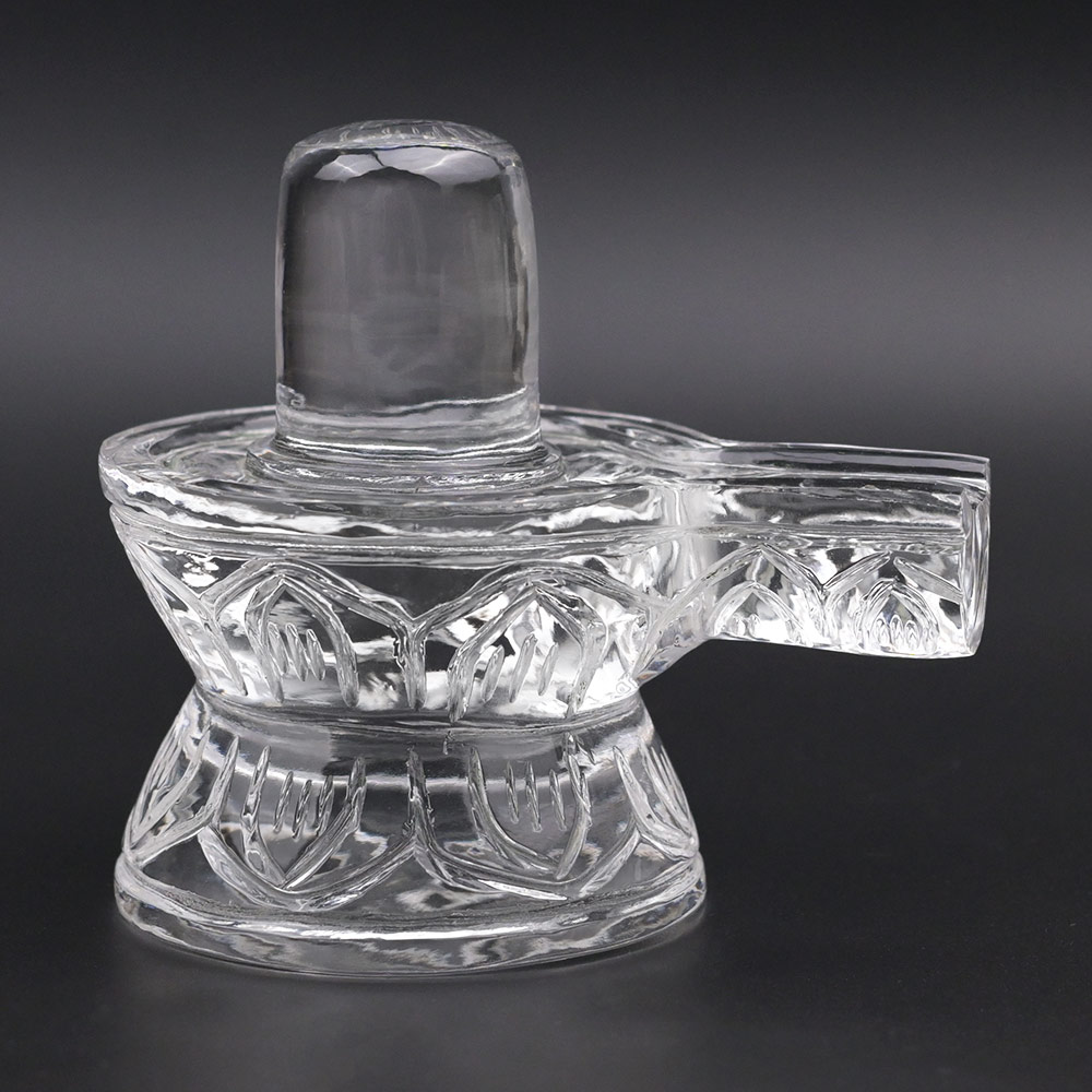 Designer Sphatik Shivaling - 521 gms