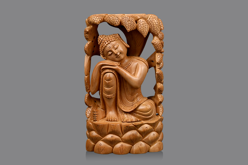 Buddha Wooden Idol