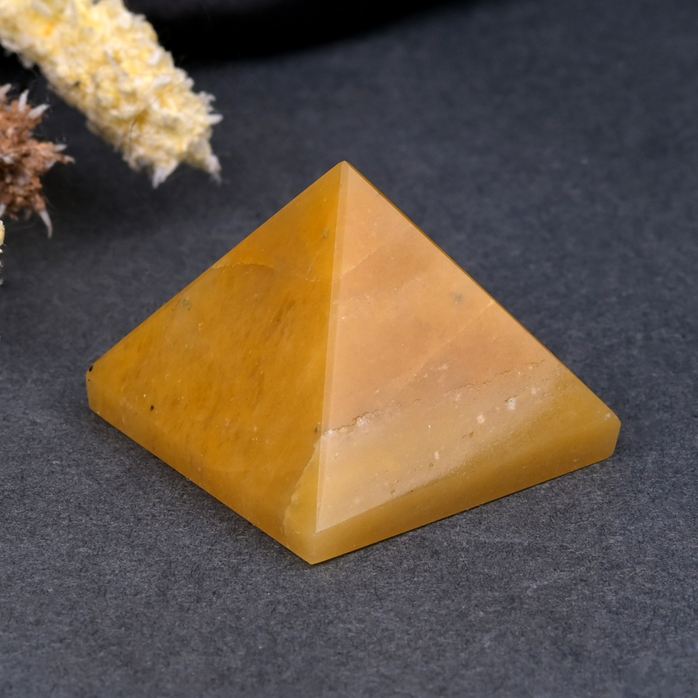 Yellow Aventurine Pyramid (15 to 20 gms) - One Piece