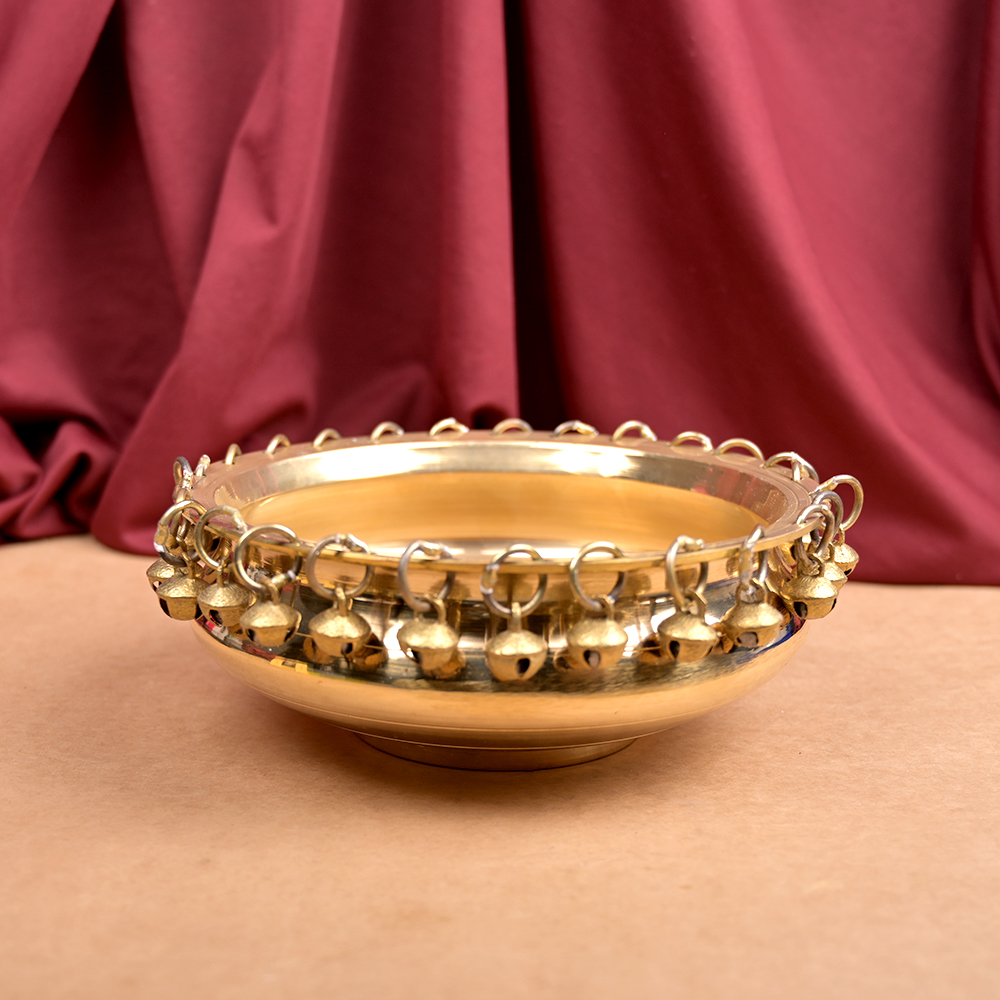 Brass Ghungroo Urli Bowl