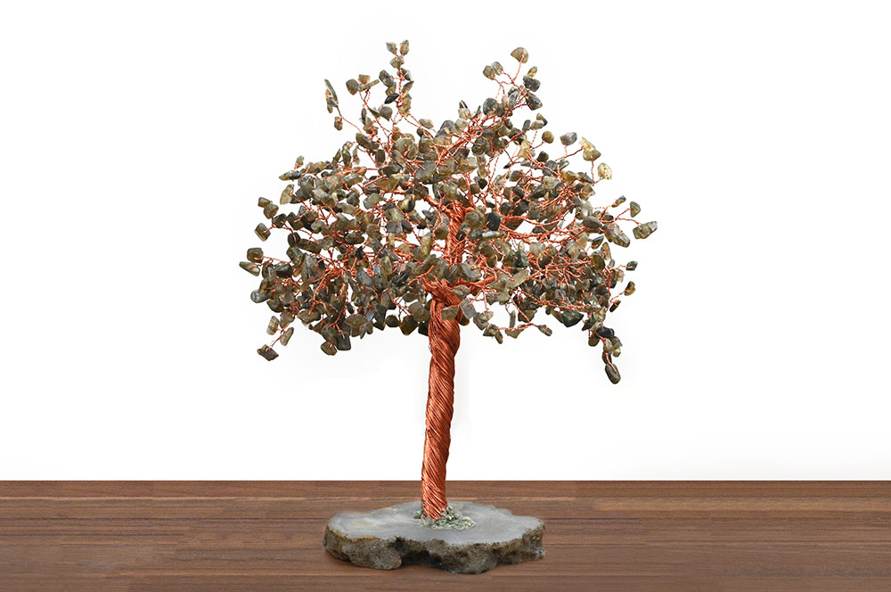 Natural Labradorite Chakra Vastu Tree