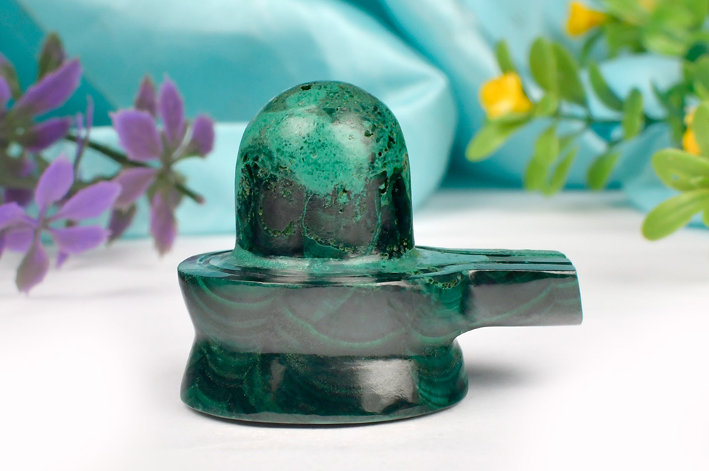 Malachite Shivling - 99 gms