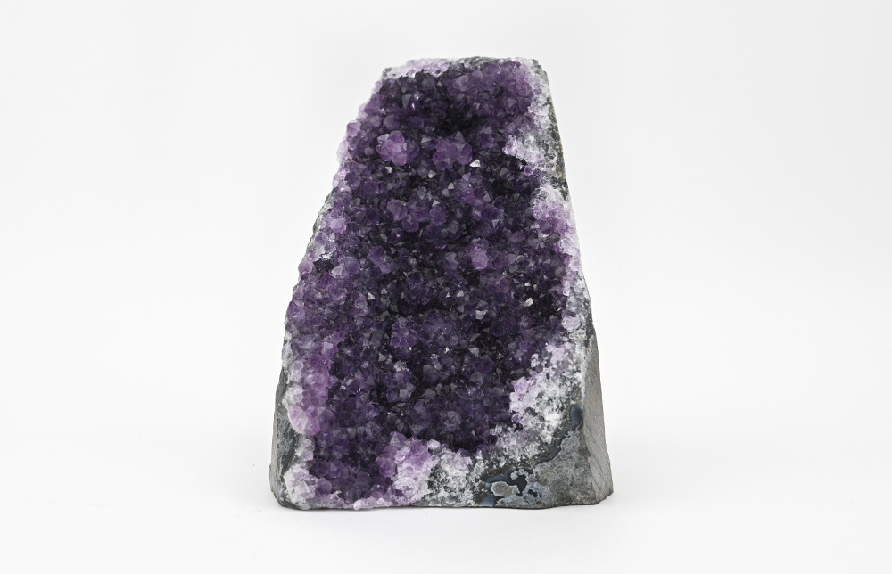 Amethyst Geode Cluster Rock - 906.67 gms