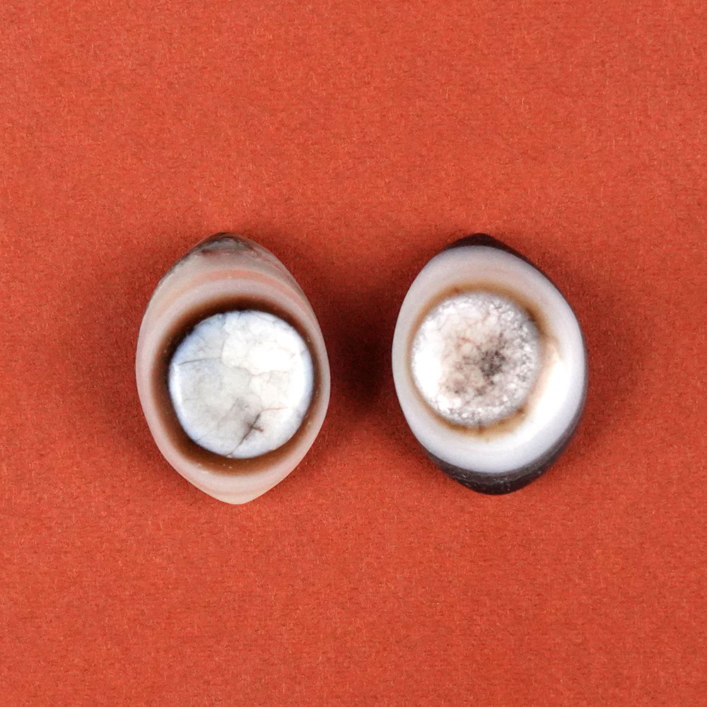 Natural Agate Eye (Set of 2) - XXI