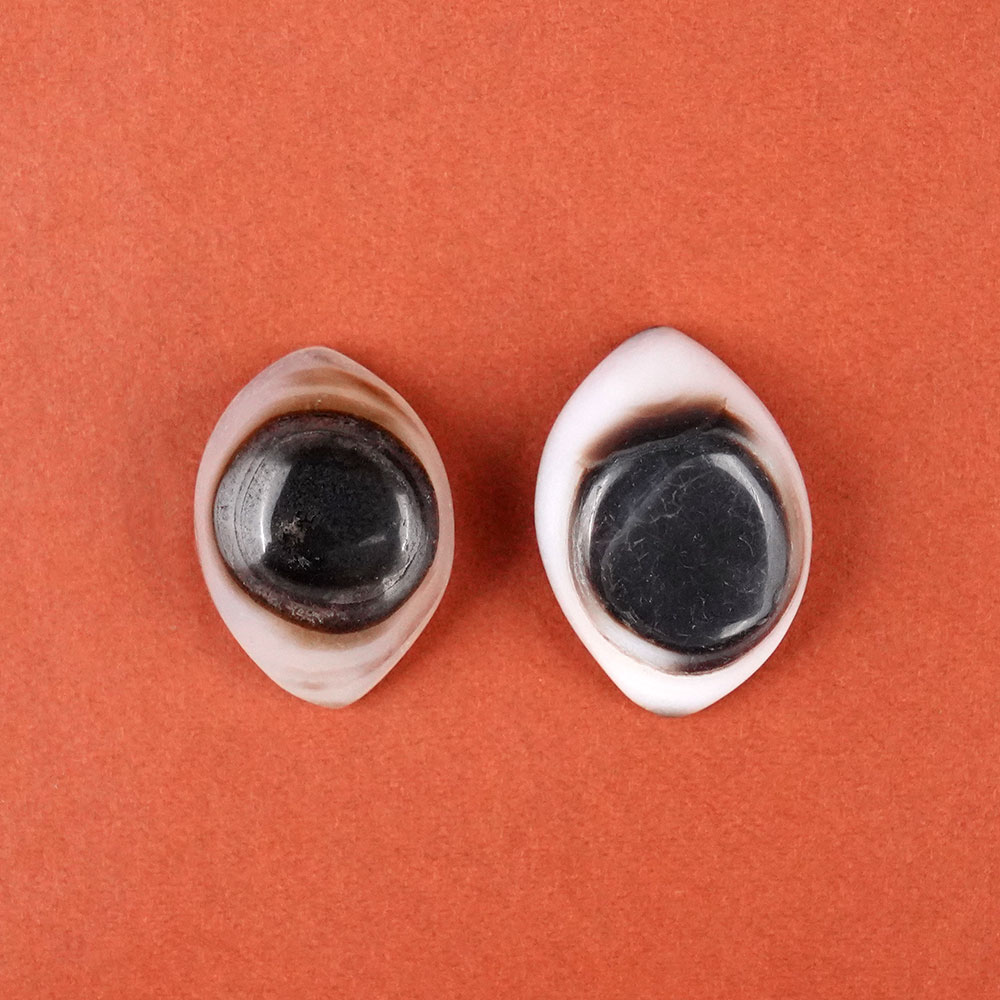 Natural Agate Eye (Set of 2) - XXIV
