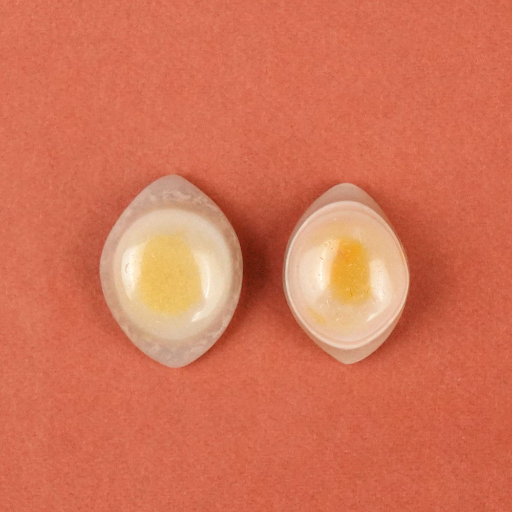 Natural Agate Eye (Set of 2) - XXXIII