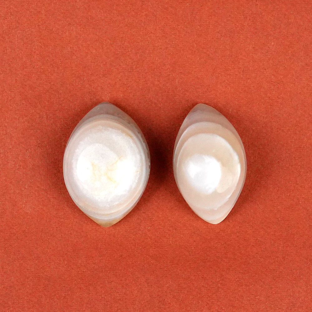 Natural Agate Eye (Set of 2) - XXXV