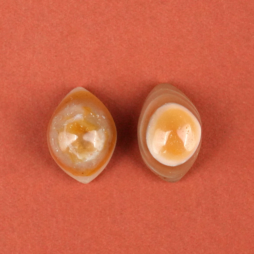 Natural Agate Eye (Set of 2) - XXXIX