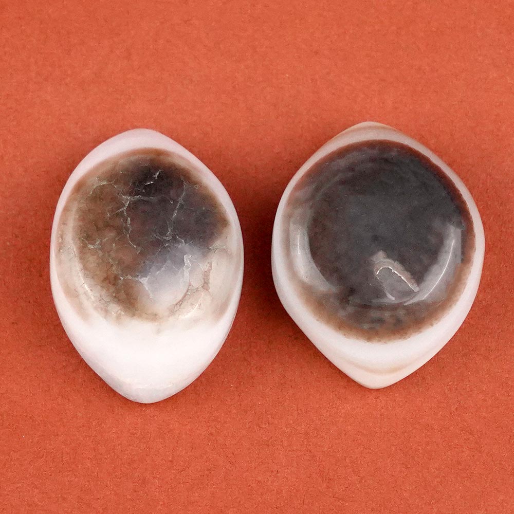 Natural Agate Eye (Set of 2) - XLI