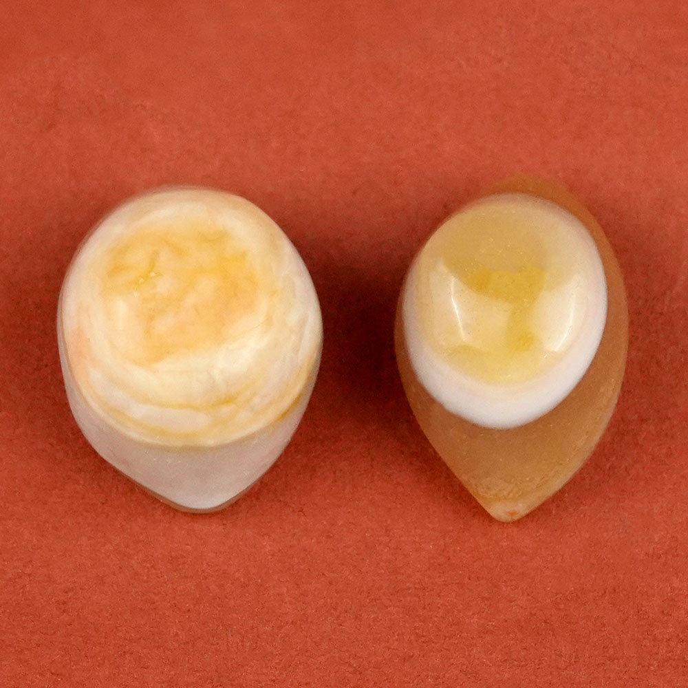 Natural Agate Eye (Set of 2) - XLIV