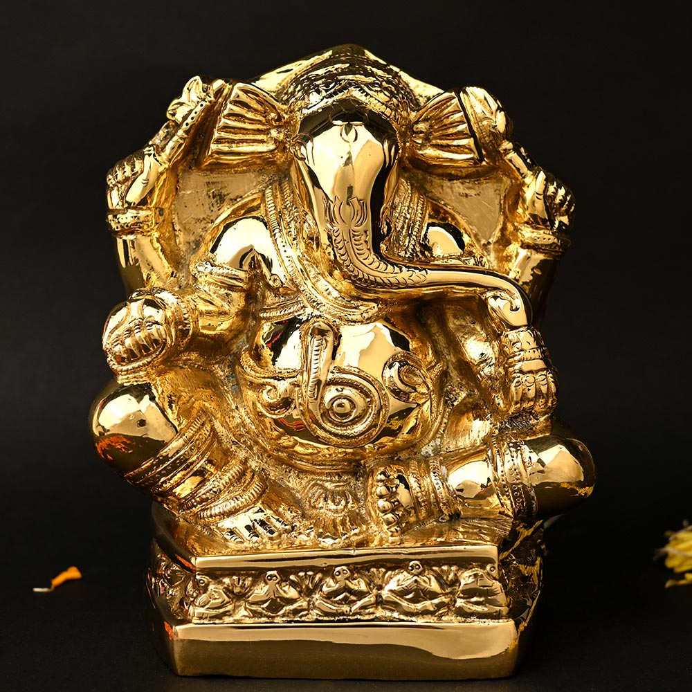Titwala Siddhivinayaka Ganesh Brass Idol