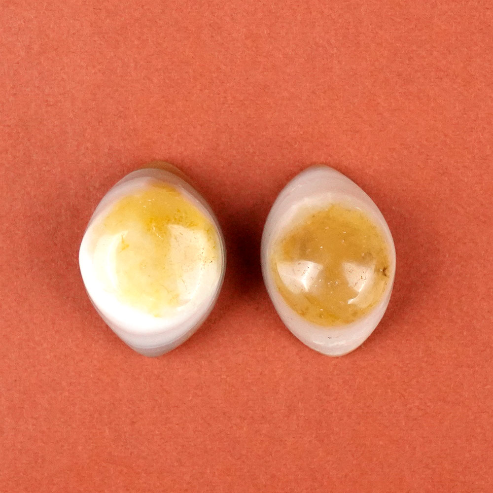 Natural Agate Eye (Set of 2) - LI