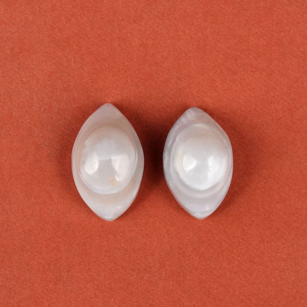 Natural Agate Eye (Set of 2) - LII