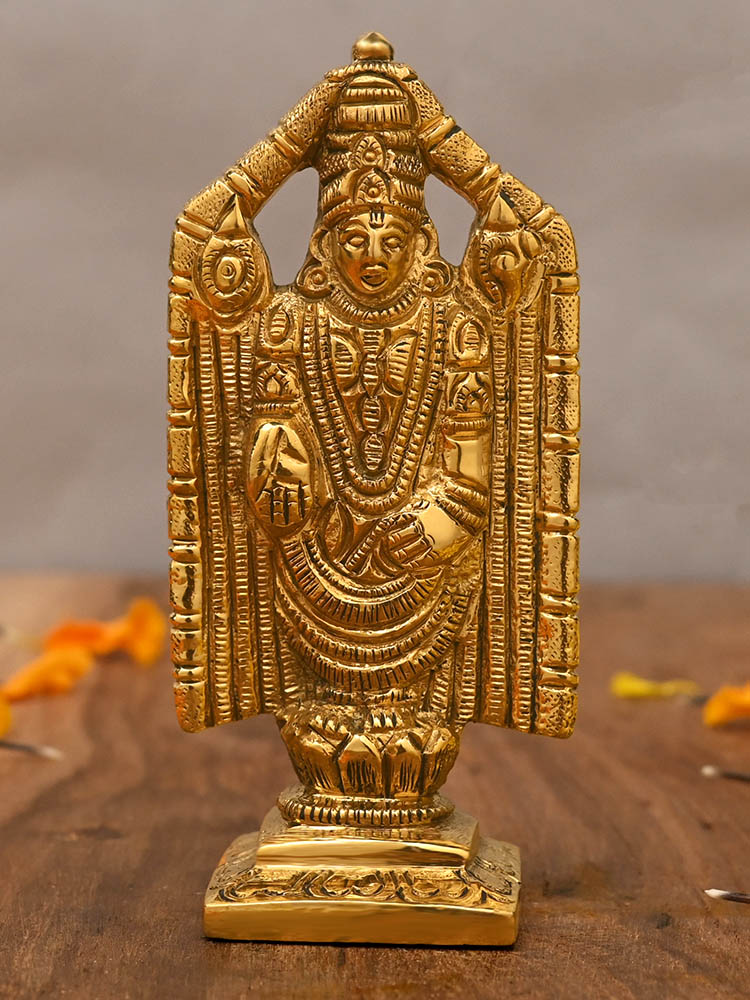 Tirupati Balaji Idol in Brass