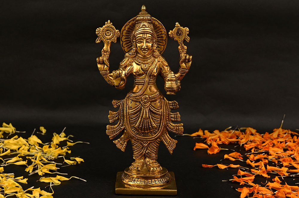Dhanavantri Brass Murti
