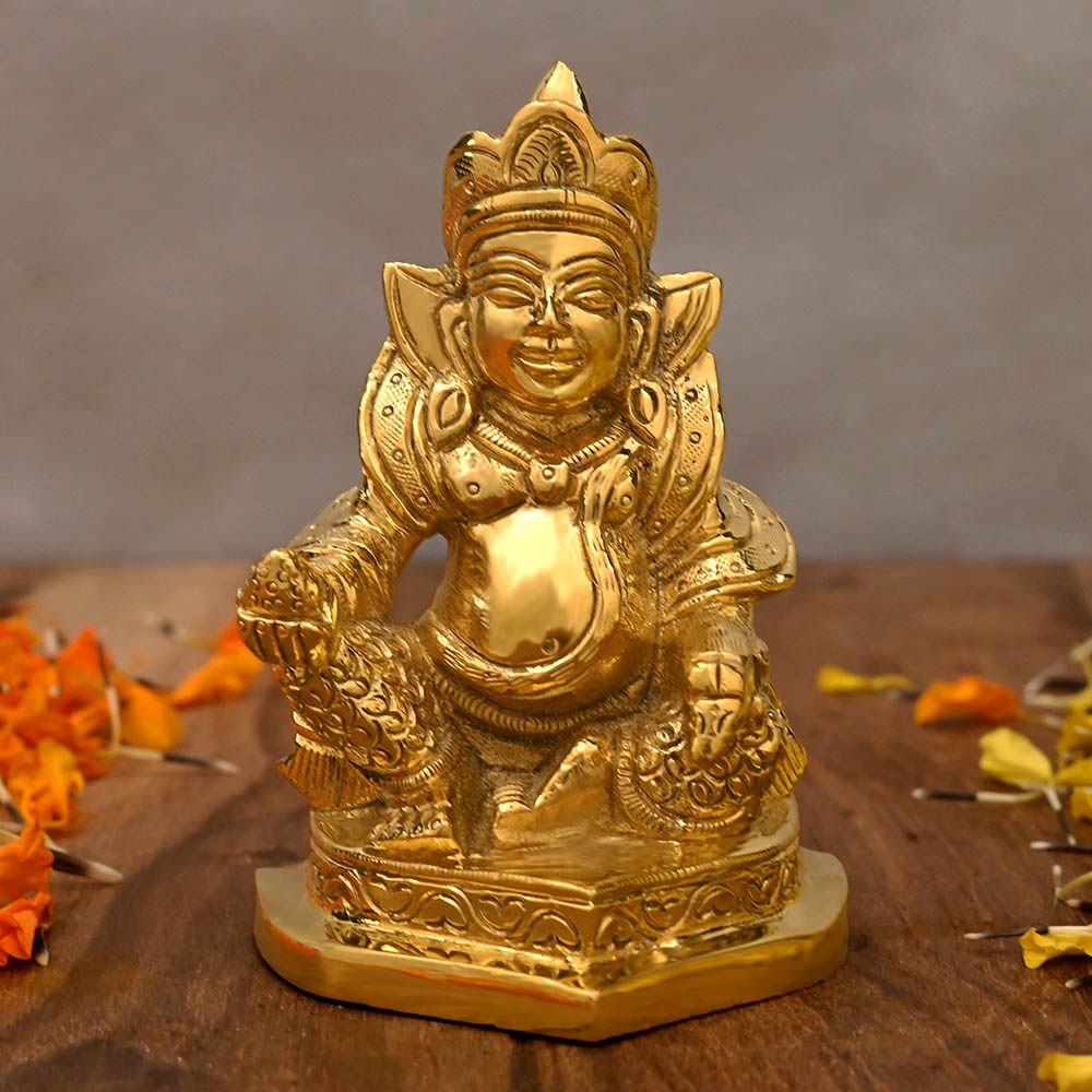 Kuber Maharaj Brass Murti