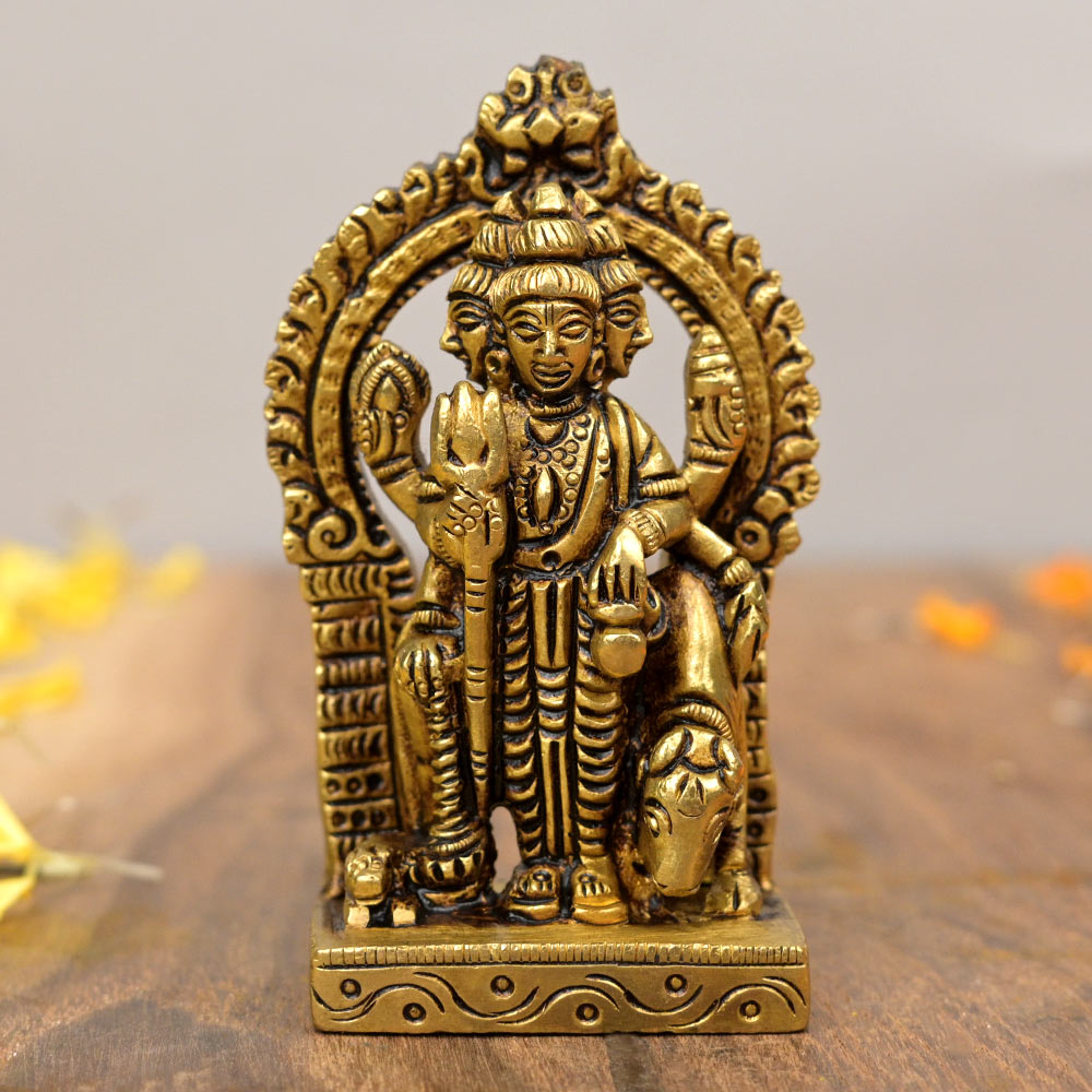 Dattatreya Brass Idol