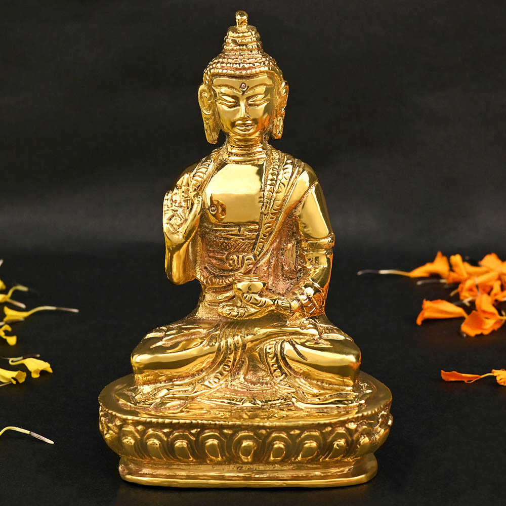 Buddha Shining Brass Idol