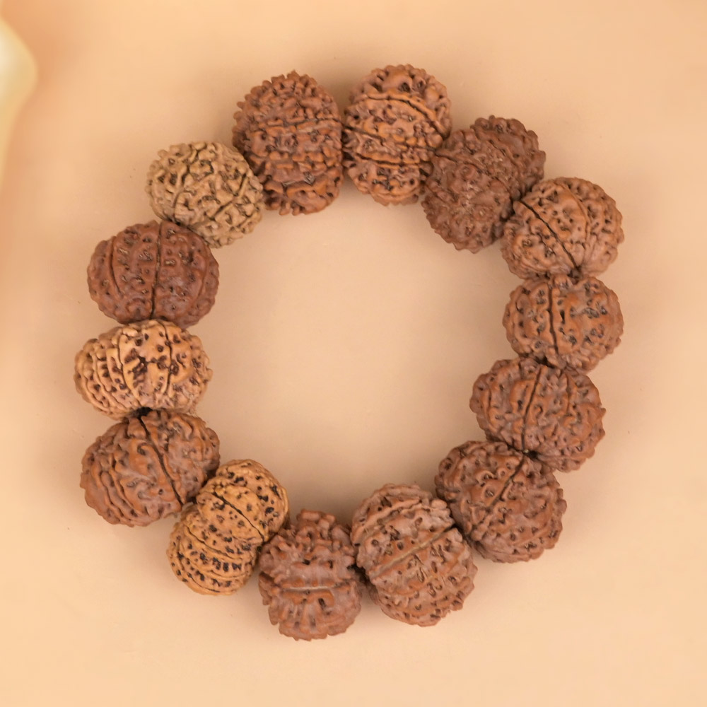 11 Mukhi Nepali Rudraksha Bracelet