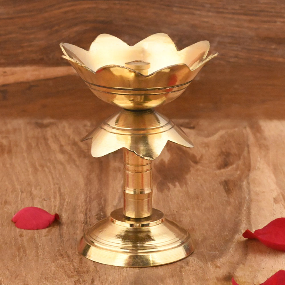 Brass Kamal Diya