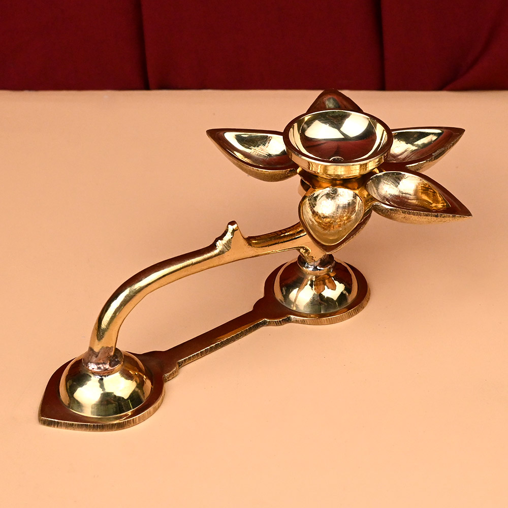 Panch Deepak Brass Aarti Diya