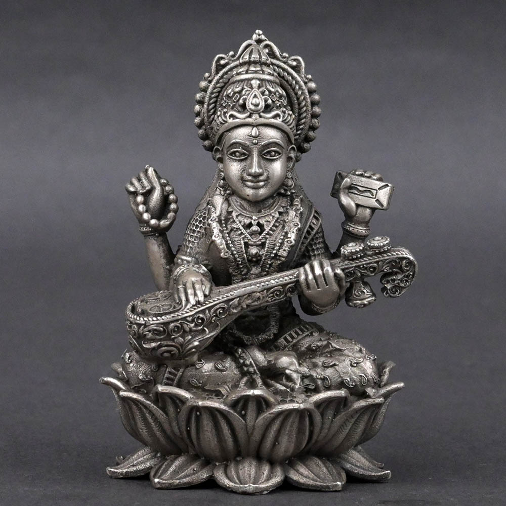 Kamal Saraswati 925 Sterling Silver 5Idol