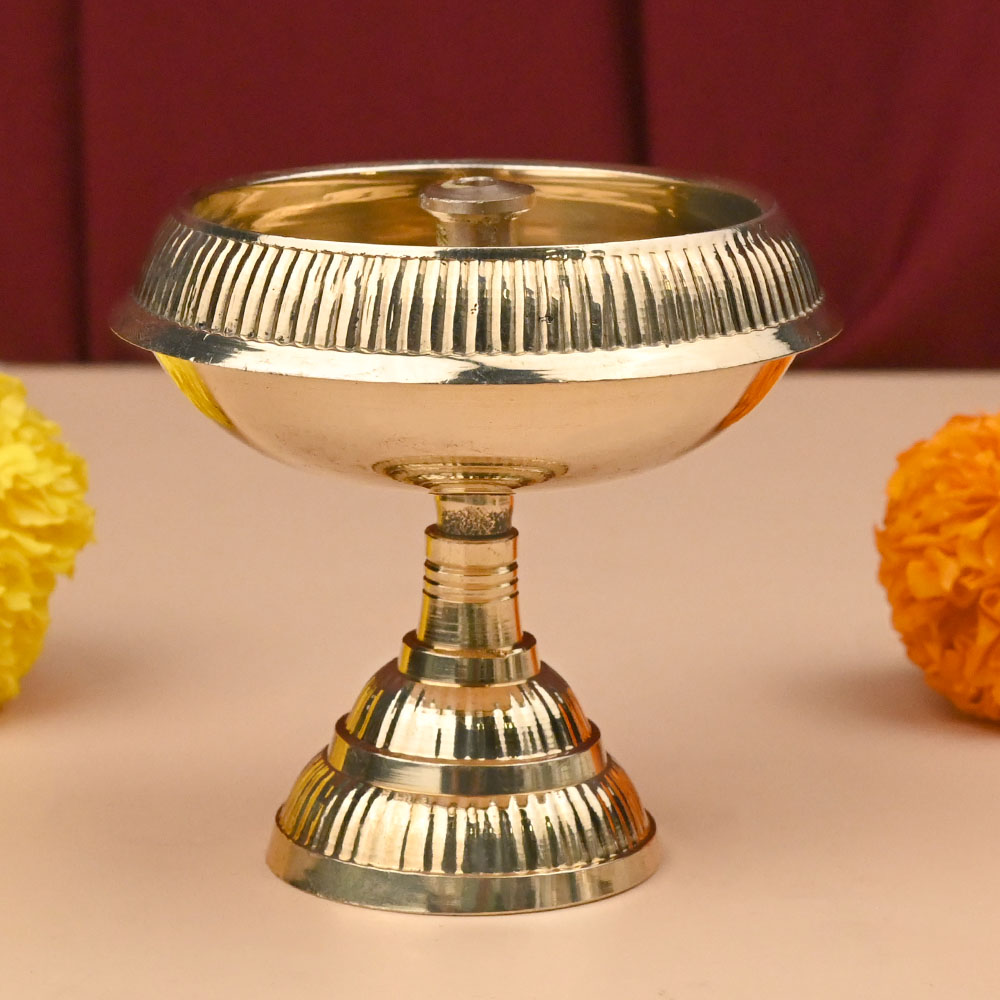 Kuber Nanda Deep Brass Diya