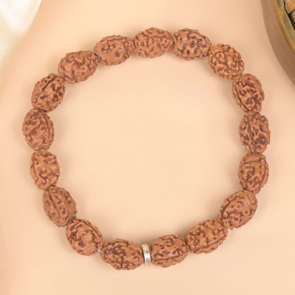 3 Mukhi Rudraksha Bracelet