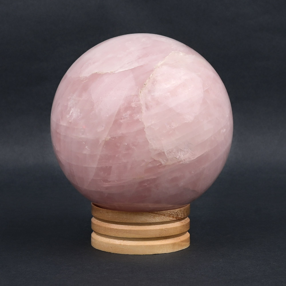 Buy Rose Quartz Gemstone Ball - 1.75 kgs from Rudra Centre (Rudraksha Ratna) at reasonable prices.