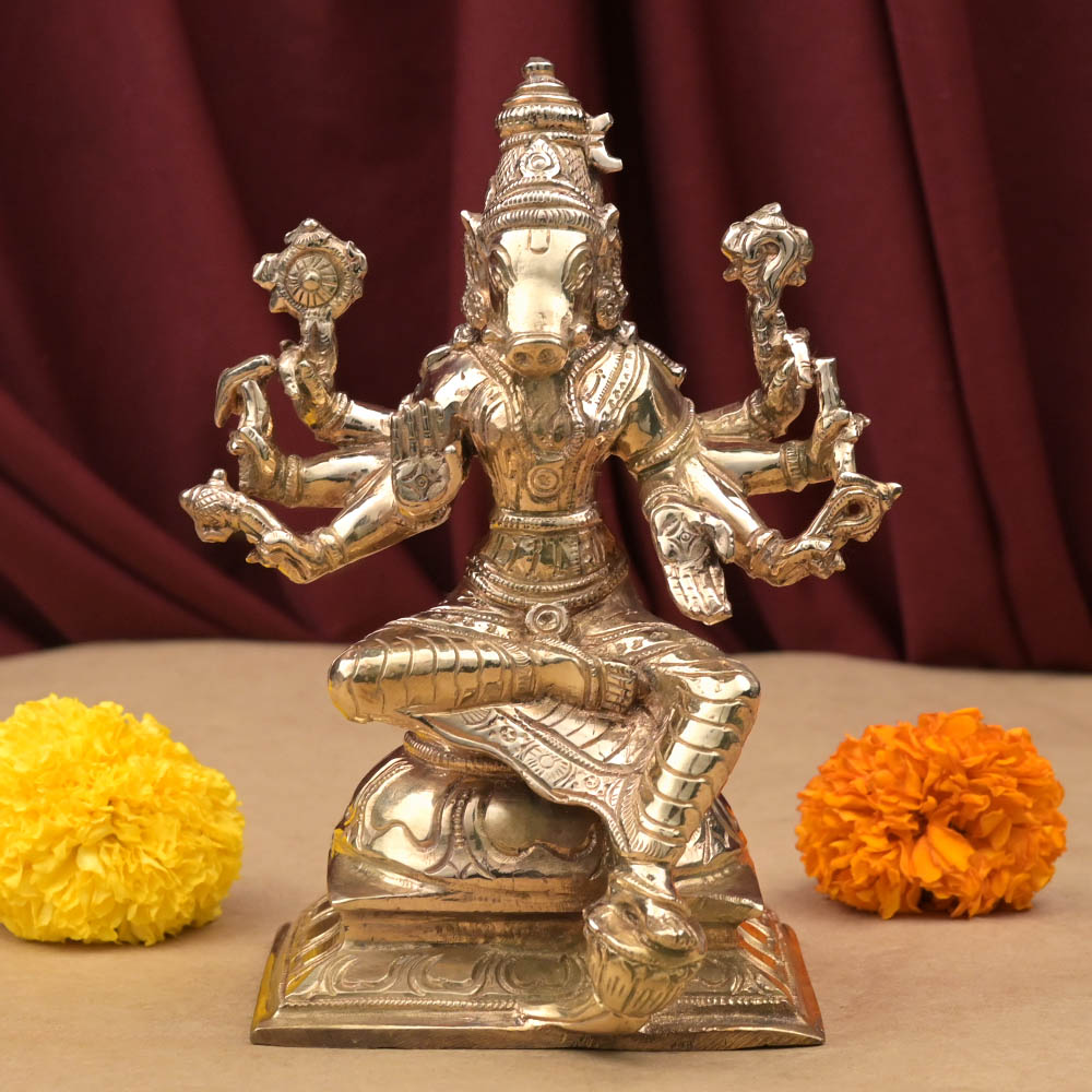 Goddess Varahi Bronze Idol