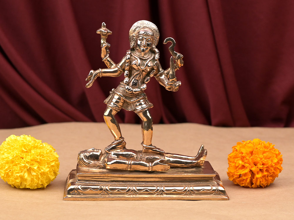 Goddess Tara Mahavidya Bronze Idol