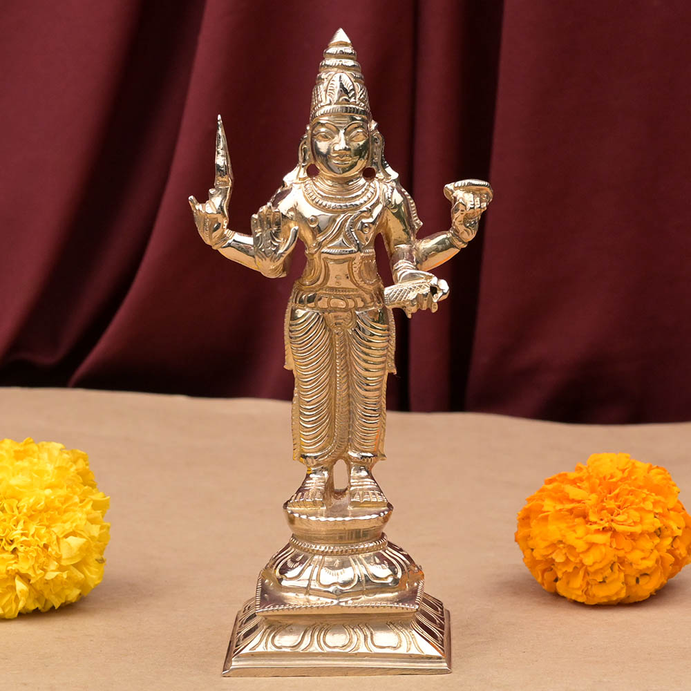 Budha Graha (Mercury) Bronze Idol