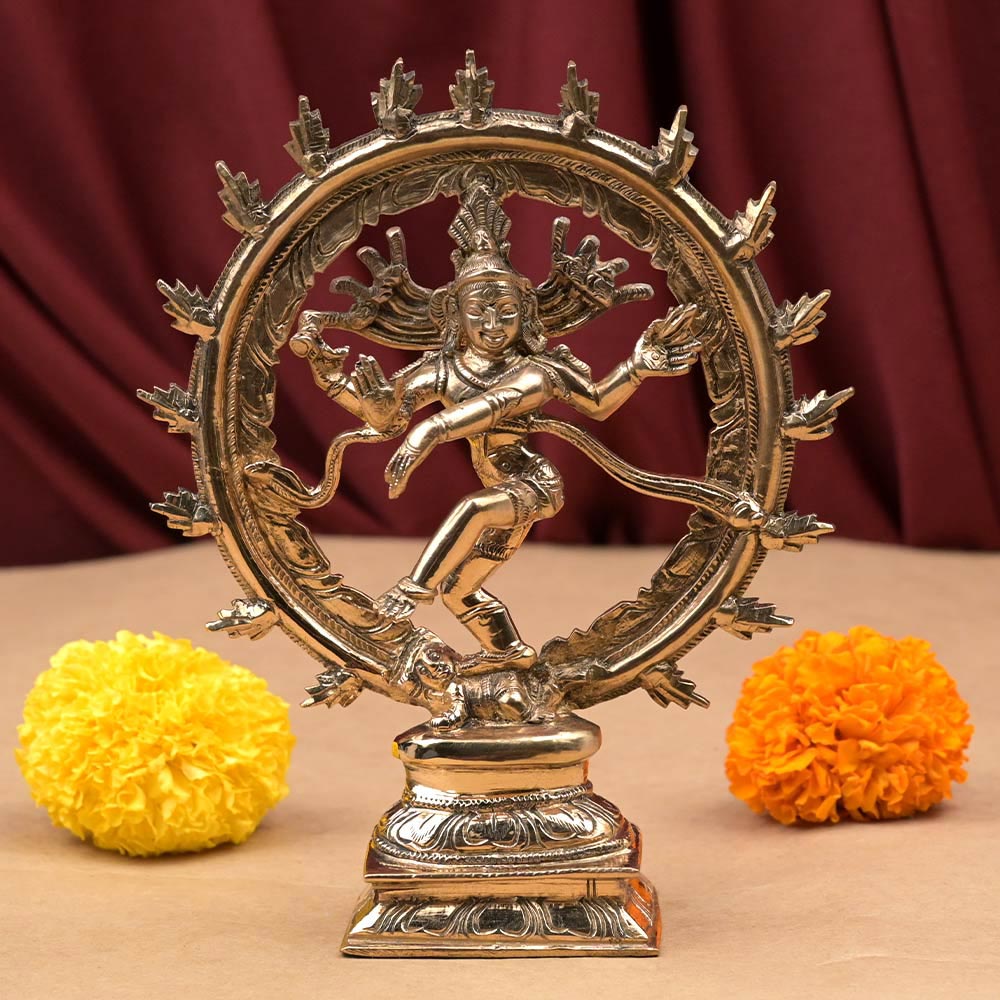 Natraja Shiva Bronze Idol