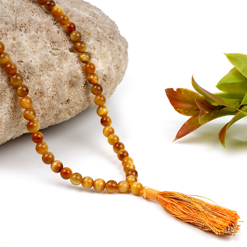 Brown Cat's Eye Mala