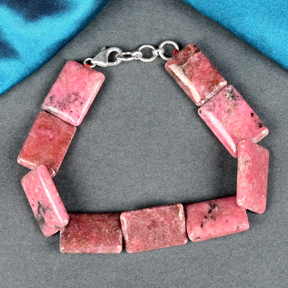 Natural Opal Square Beads Bracelet