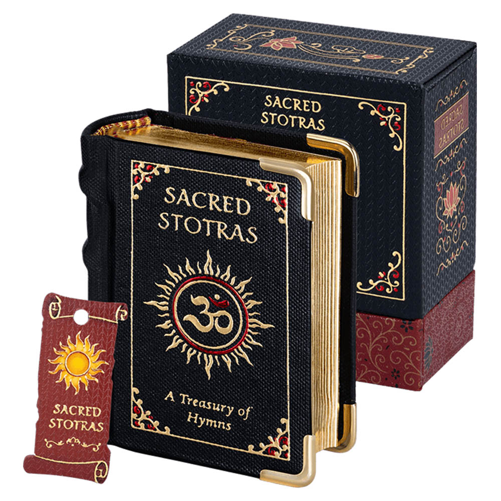 Sacred Stotras Book (A treasury of hymns) by Vedic Cosmos – Size A8 – English