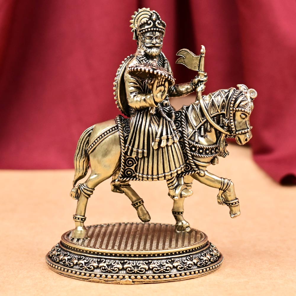 Shree Ramdev Pir Ashtadhatu Idol