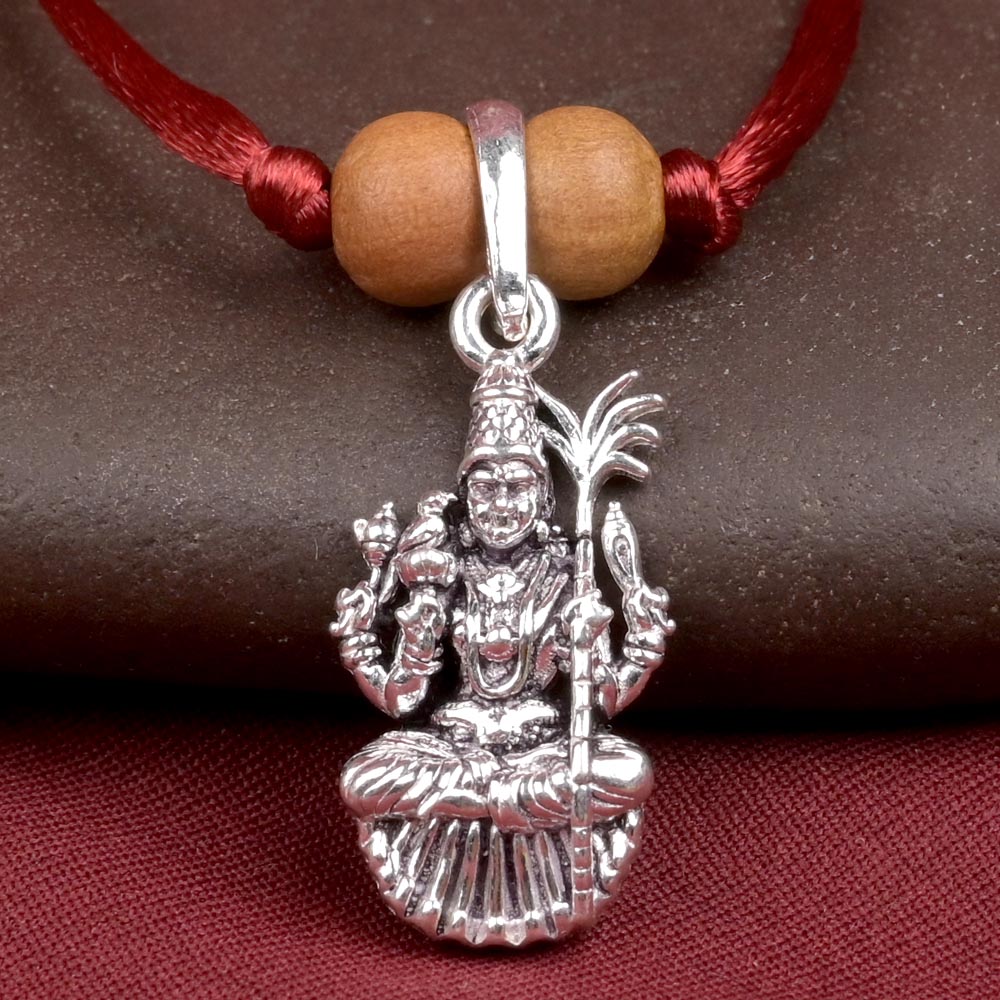 Lalita Tripura Sundari 925 Silver Pendant