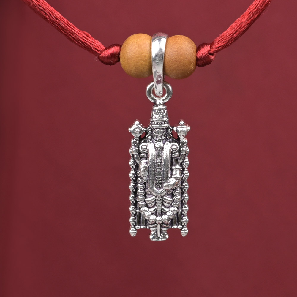 Venkateshwara Tirupati Balaji 925 Silver Pendant
